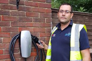 Tesla Charger - Electrician Home Charging EV