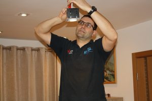 Installation of LED Spotlights hire licensed electrician