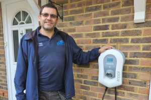 Zappi EV Home charger installation